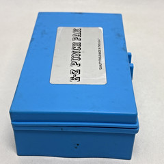 E-Z Punch Pak Punch & Die Set Complete 7 Blue Case