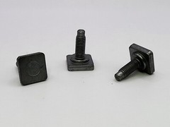 25-Pack M5-0.8 x 14 mm Square Head T-Slot Bolt, Class 8.8 (5586TS)