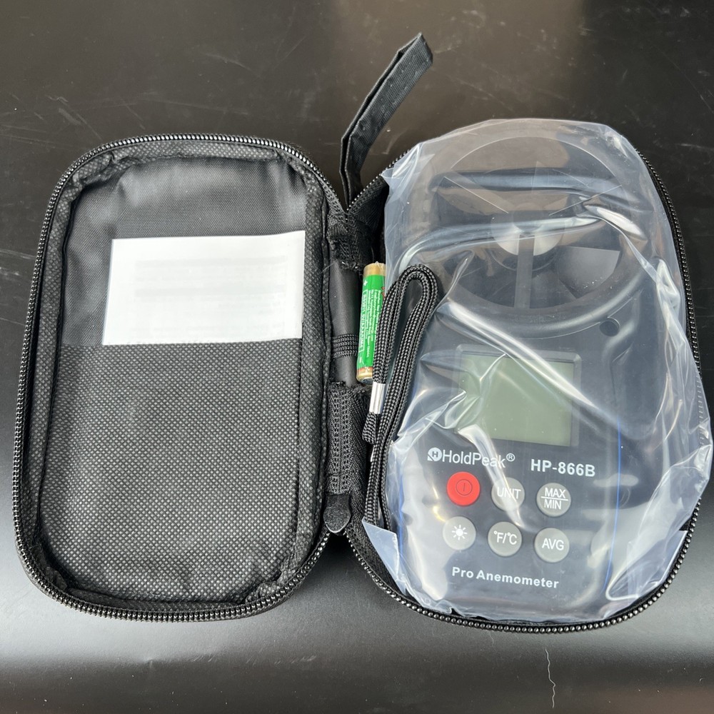 HoldPeak 866B Series Handheld Digital Anemometer Wind Speed Gauge