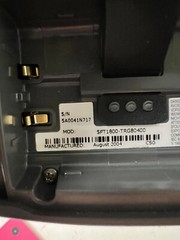 Former VERIZON VTS Symbol SPT1800-TRG80400 Palm Powered Barcode Scanner 2004 Wor