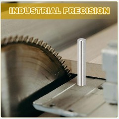 3mm x 5mm Dowel Pin 304 Stainless Steel 60 Pcs Metal Dowel for Shelves Silver