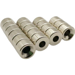 Super Strong Round Magnets diameter 6-17mm Hole 3-11mm Disc Rare Earth magnet