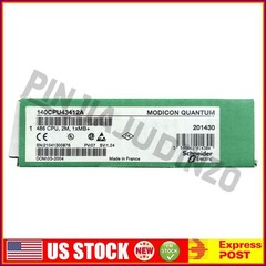Schneider 140CPU43412A Controller Module New Box 140CPU43412A Fast Free Shipping