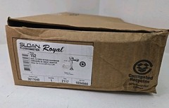 SLOAN Royal Flushometer Model 152 Dual Filtered Bypass Concealed 3.5 GPF 3011640