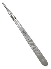 Long Handle Scalpel Handle #4L , for #20+ Series Blades, Dissecting Handle – 1EA