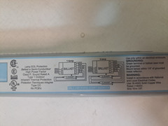 Lot of 10 Advance Centium ICN-2S54-T Electronic T5 HO Ballast 120-277V NEW