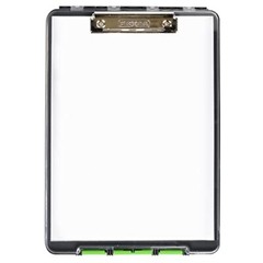 Dexas 5717-802 Clearview Clipcase clipboard Green 13.75 X 9.5 Inch