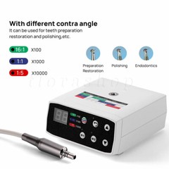 NSK Style Dental Brushless LED Electric Micro Motor/1:5 Increasing Handpiece UPS
