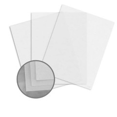 Glama Natural Clear Paper, 8.5 x 11 in, 48 lb Bond Translucent Vellum 250/PK