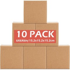 Shipping box 6x6x6, 10/20 pcs | Corrugated cardboard box for packaging, shipping