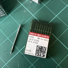 10 Groz-Beckert DPx17 DPx16 Leather Sewing Machine Needles Sz. 140/22 DIA point