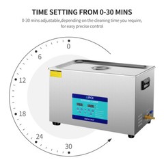 Ultrasonic Cleaner 2L/3L/6L/15L/30L Cleaning Equipment Industry Heated w/Timer