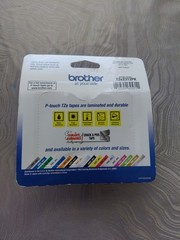 Brother TZE2312PK 12mm Black on White Tape – 2 Pack
