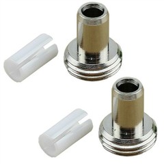 5x Fiber Optic Cable Tester Metal Head & Ceramic Sleeve For Visual Fault Locator