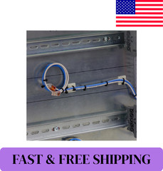 10 Pieces DIN Rail Slotted Aluminum RoHS 8 in. long 35mm 7.5mm 6.67 ft. Total