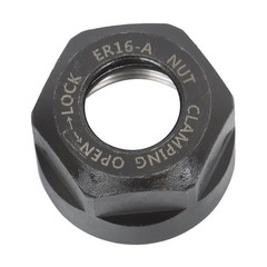 ER16 Collet Nut 5 Pack Set A Type Clamping Nut for CNC Milling Chuck Holder