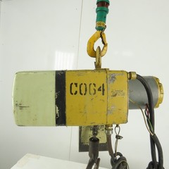 Yale KEL1-10H15S1 1 Ton Electric Hoist 7′ Lift 16FPM 230/460V 3 Phase