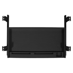 Slide Out Under Desk Keyboard Tray Pull Out Keyboard Drawer Shelf w/ Pen Holder