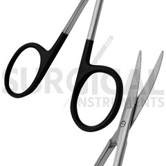 Supercut Iris Scissors Curved Surgical Instruments 4.5″ Stainless German Grade