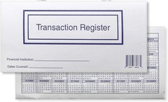 20 Pack Checkbook Registers for Personal Checkbook , Transaction Ledger 2024