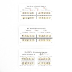 Dental Bracket Braces Orthodontic Monoblock MIM Standard Mini Roth/MBT/Edgewise