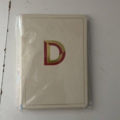 Opalhouse Monogram K, S, U, D, B Journal 5″x 7″ College Ruled 96 Sheets NEW
