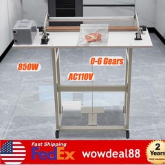 22.83″ Foot Pedal Impulse Sealer heat sealing machine,Plastic Bag sealer AC110V