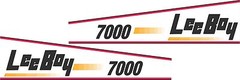 Leeboy 7000 Decal Kit- Very high quality aftermarket decals