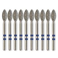 Dental Diamond Burs Zirconia Adjustment Football Ball Z368 High Speed Z379/023M