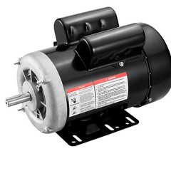 VEVOR 1.5HP Electric Motor 3450RPM AC115V/230V 56 Frame 1-Phase 5/8″ Keyed Shaft