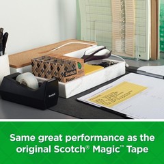 Scotch Magic Greener Tape Plant Based 3 4 W x 900 L Eco Friendly Dispenser