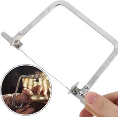 U-shaped Saw Jewelry Tool Jewelers Saw Bow Saw Frame W/ 12 Blades Kit