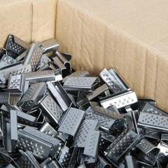 100 Pcs Open Seals for 1/2″ Strap Width Strapping Metal Clips Packaging Pallet