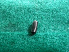 Lot of (100) 8-32 x 3/8″ Socket Set Screw Flat Point USA