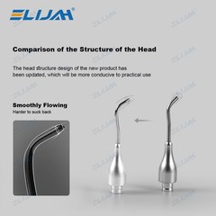 Dental Jet Air Flow Teeth Polishing Polisher Handpiece Hygiene Prophy 2/4 Holes