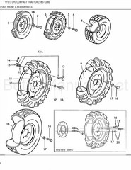 1710 Compact Utility Tractor Service Parts Catalog Ford 3 Cylinder Diesel