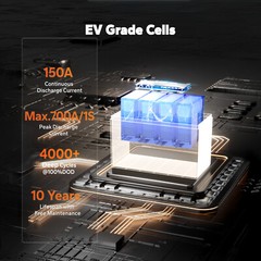 LiTime 12V 140Ah Bluetooth Group31 LiFePO4 Lithium Battery 1920W For RV Marine