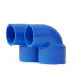 PVC 3Color Reducing Fitting 90° Elbow Reducer Connector Socket Coupling 20~110mm