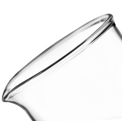 Eisco 25ml Beakers, Low Form, 5ml Graduations – Borosilicate Glass – 12 Pack