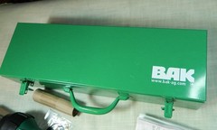 BAK RiOn 120V 1600W Hot Air Tool Welder Metal Case.