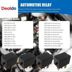 Improved 4X Relay Replaces Part#G8Hl-H71 Assembly for 2006-2014 Honda Ridgeline,