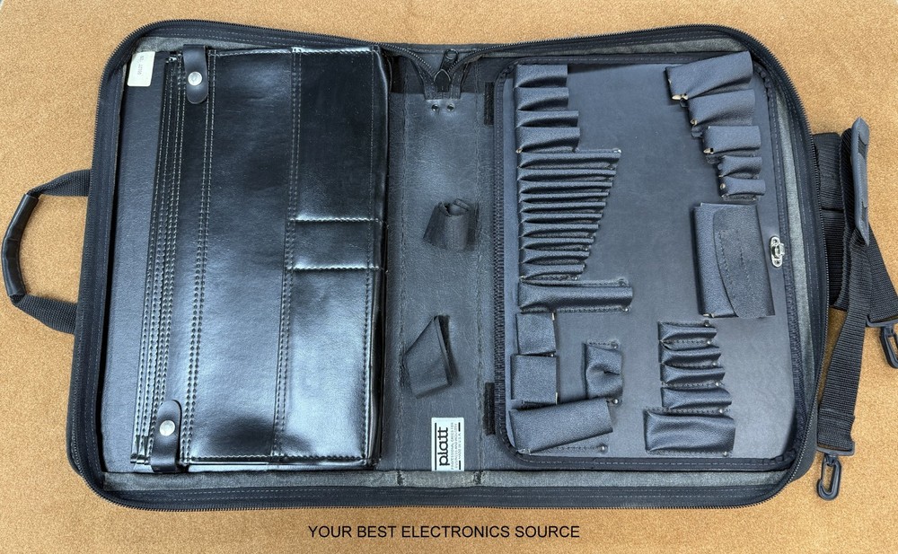 NOS Platt Luggage 691ZT Field Service Supervisor 1-Pallet Nylon Zipper Tool Case