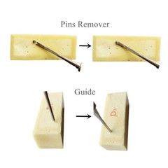 Dental GBR Hex Tac Case Guide Bone Regeneration Tacks Pins Driver Complete Set