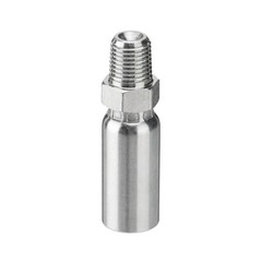 12Pack Hydraulic Hose Fittings: 1/4″ I.D. Hose x 1/4″ NPTF Male with Protection