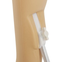 PP Realistic Female Mannequin Display Head Turns Dress Form with Base Full Body