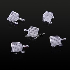 20Pc AZDENT Dental Orthodontic Bracket Metal Braces MINI MBT.022 HK345 case