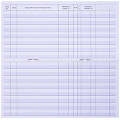 24 PCS Check Registers for Personal Checkbook, Easy to Read Checkbook…