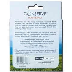 Conserve Plastibands SF-6000 By Baumgartens, 4-1/4″ Length, Box of 100