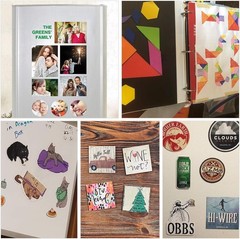Magnetic Sheets with Adhesive Backing for Crafts, DIY 12 Pack. Strong Craft M…