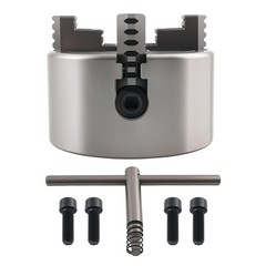 100mm 4 Jaw Self Centering Metal Chuck K72-100 3.93″ Cast Iron Lathe K72100